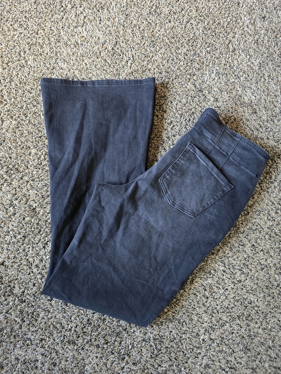 Maurices Denim - Maurices Dark Gray Wide-Leg Flare Jeans